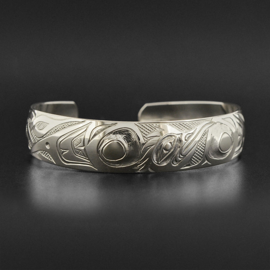 Kingfisher - Silver Bracelet