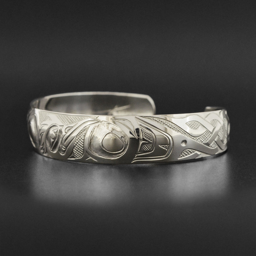 Kingfisher - Silver Bracelet