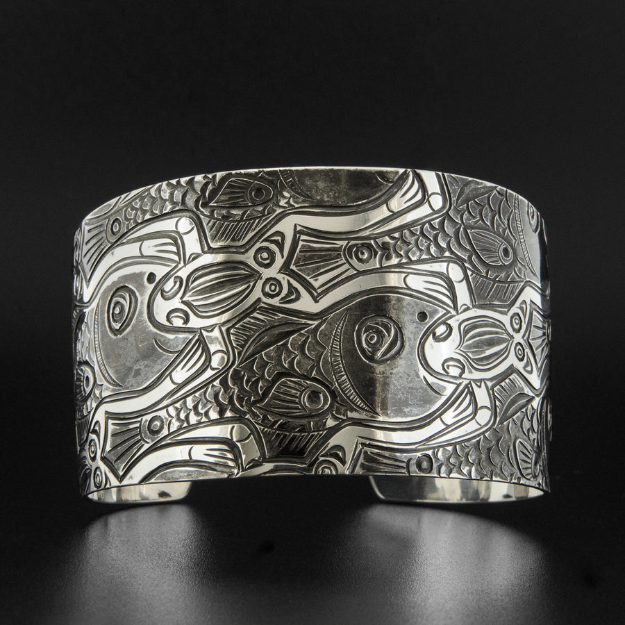 Cycles - Silver Bracelet