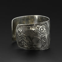 Salmon Moon - Silver Bracelet
