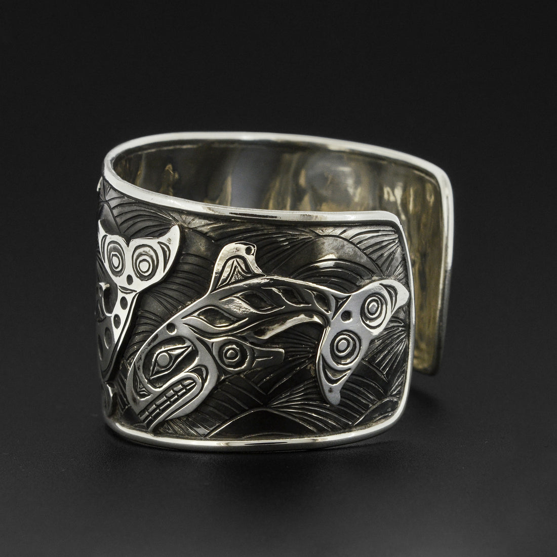 Killerwhales - Silver Bracelet