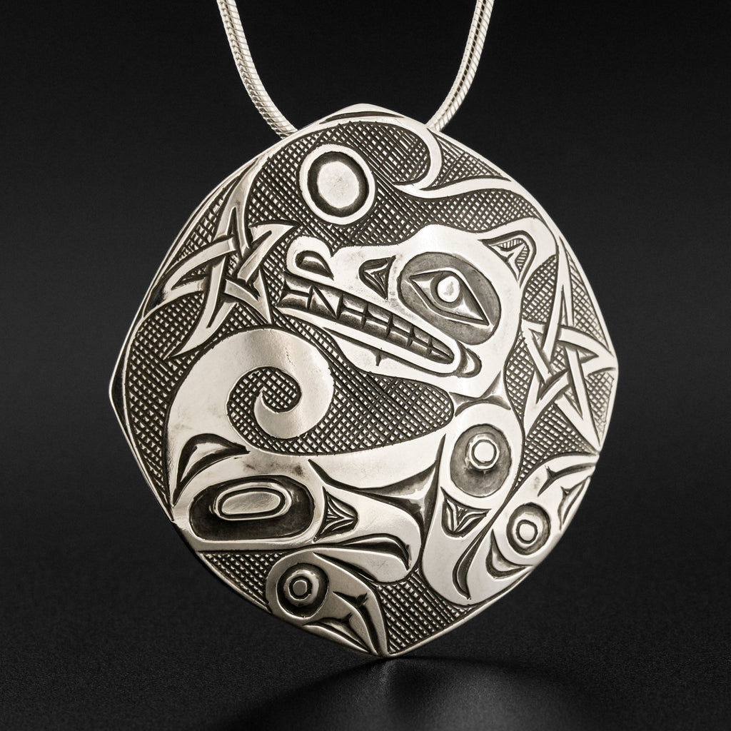 Wolf - Silver Pendant