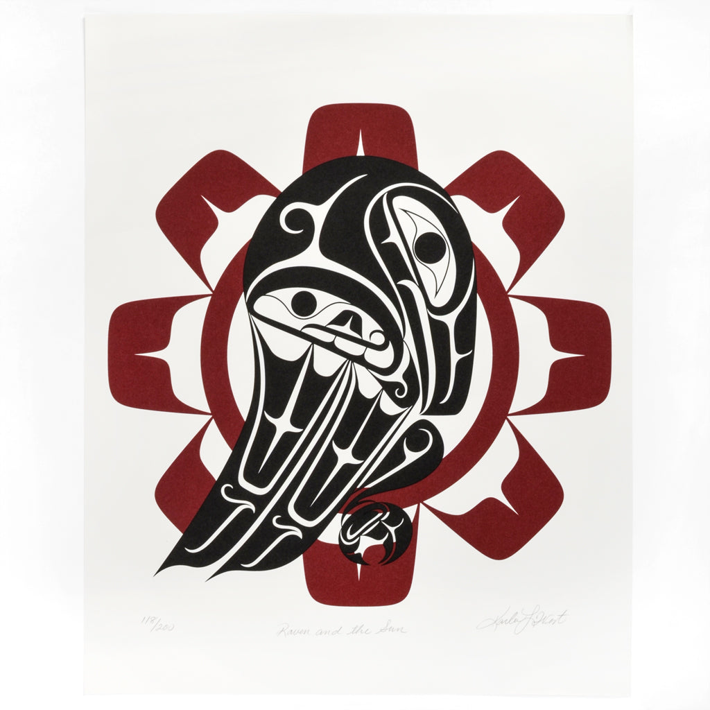 Raven and the Sun - Limited Edition Print