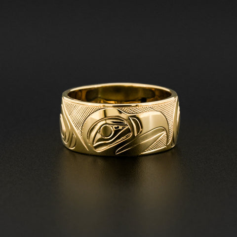 Eagle - 14k Yellow Gold Ring