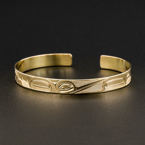 Hummingbird - 14k Gold Bracelet