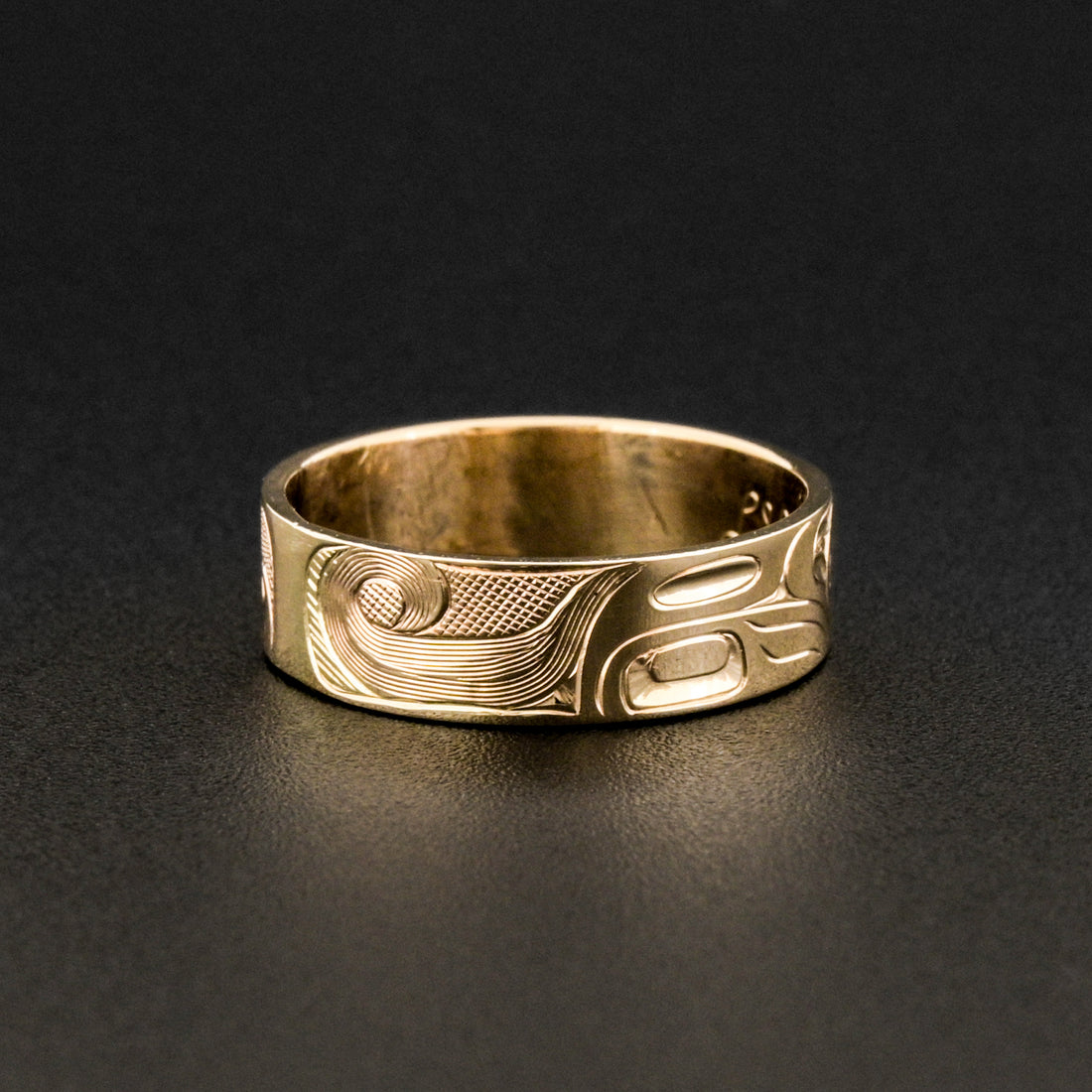 Wolf - 14k Gold Ring