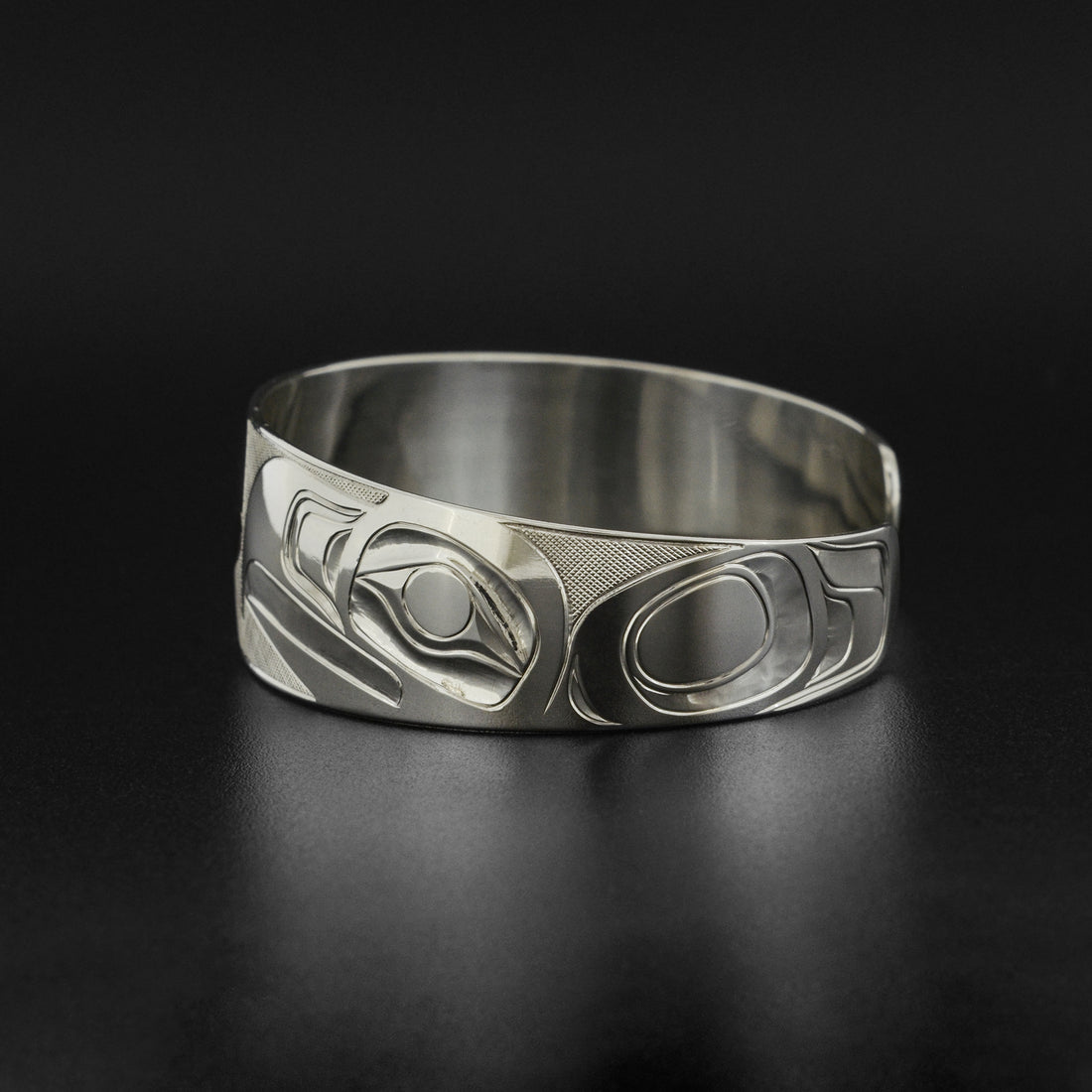 Raven and Eagle - Silver Bracelet