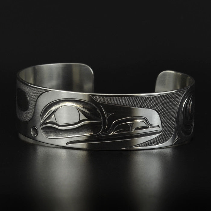 Raven Transformation - Silver Bracelet