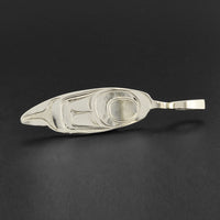 Feather - Silver Pendant