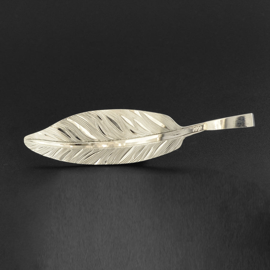 Feather - Silver Pendant