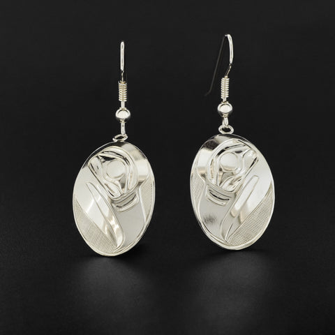 Eagle - Silver Earrings