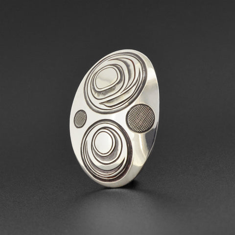 Salmon - Silver Pendant