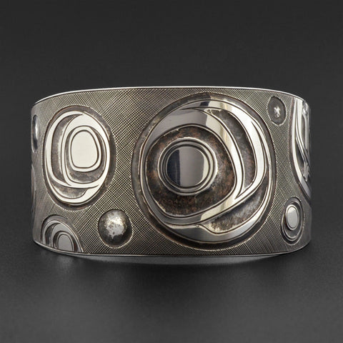 Salmon - Silver Bracelet