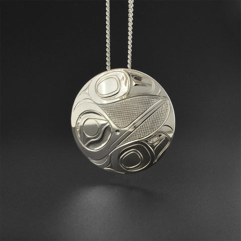 Hummingbird - Silver Pendant