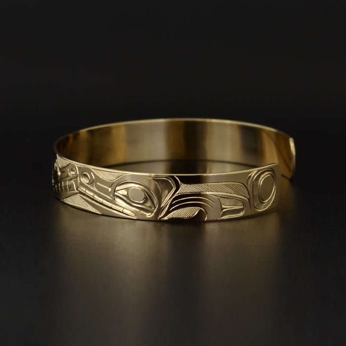 Wolf Family - 14k Gold Bracelet