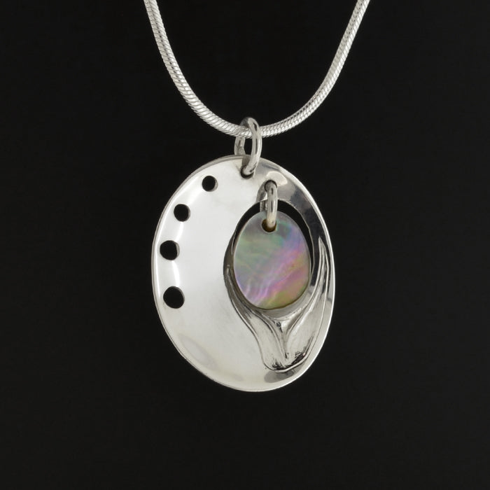 Abalone - Silver Pendant with Abalone