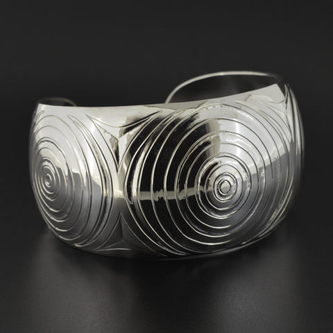 Abstract - Silver Bracelet