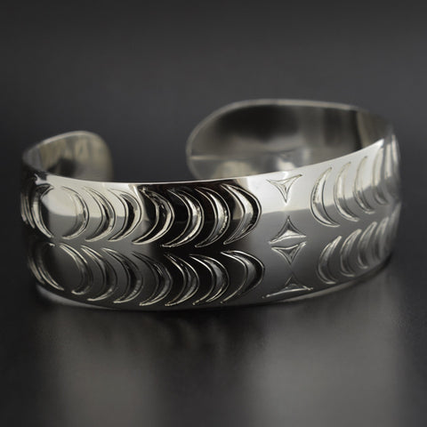 Abstract - Silver Bracelet