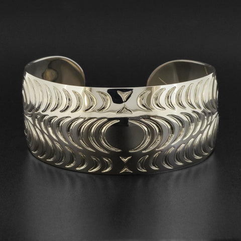 Goat Horn - Silver Bracelet