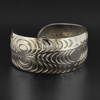 Goat Horn - Silver Bracelet