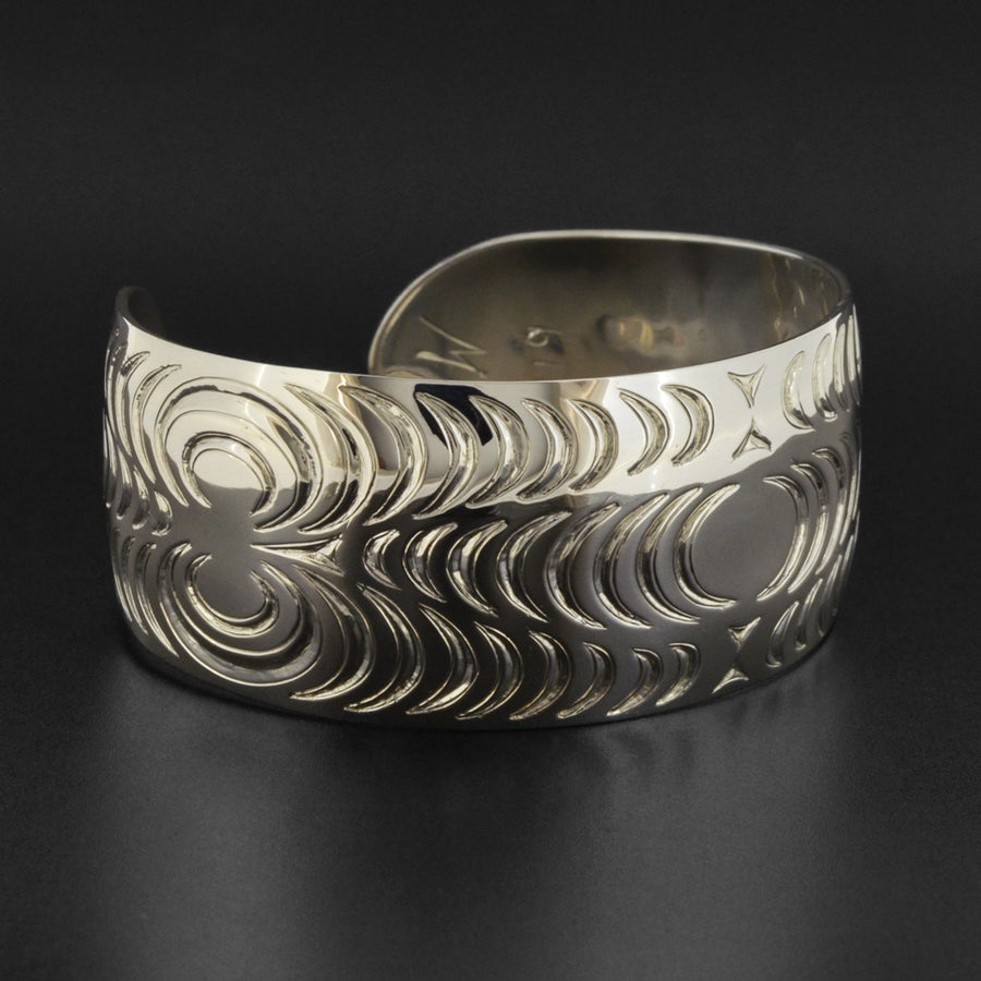 Goat Horn - Silver Bracelet