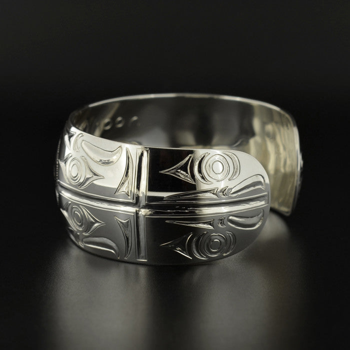 Sockeye Moon - Silver Bracelet
