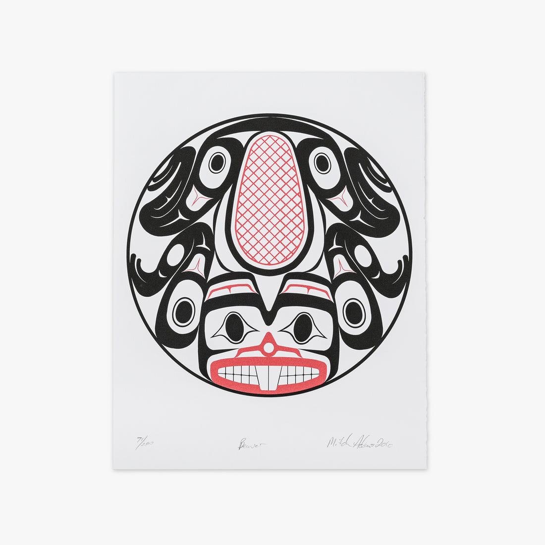 Beaver - Limited Edition Print
