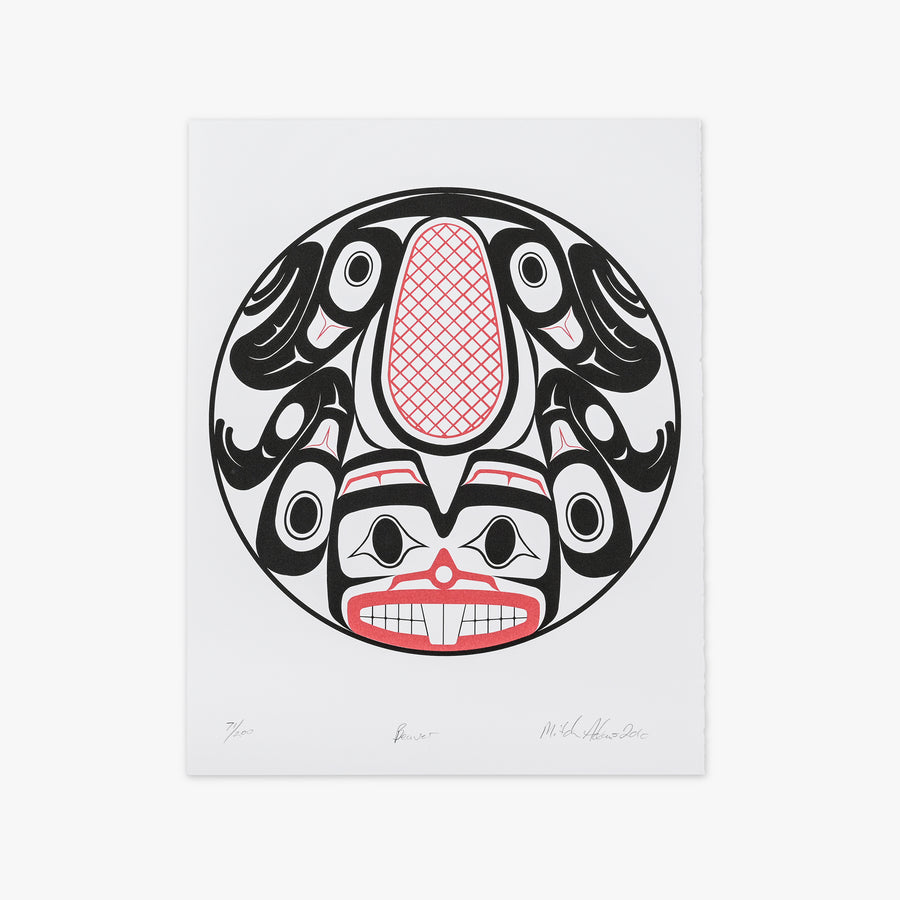 Beaver - Limited Edition Print