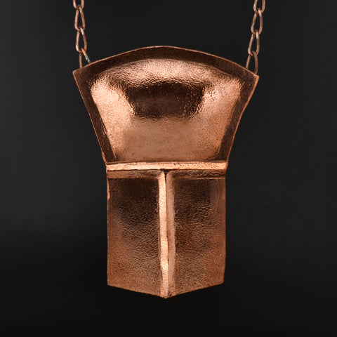 Sheild - Copper Necklace