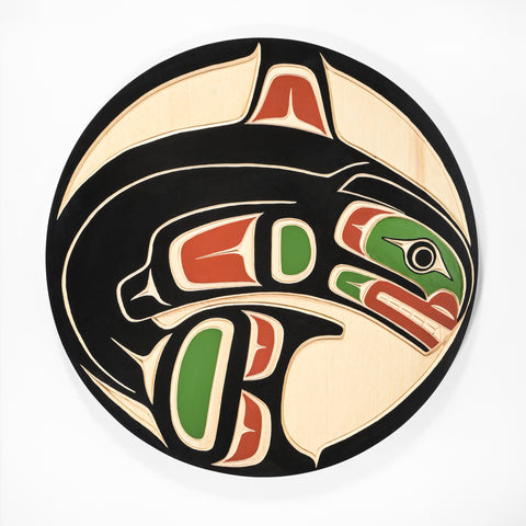 Killerwhale - Yellow Cedar Panel