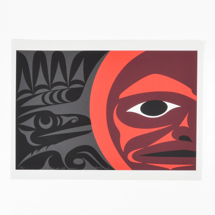 Blood Red Moon - Limited Edition Print