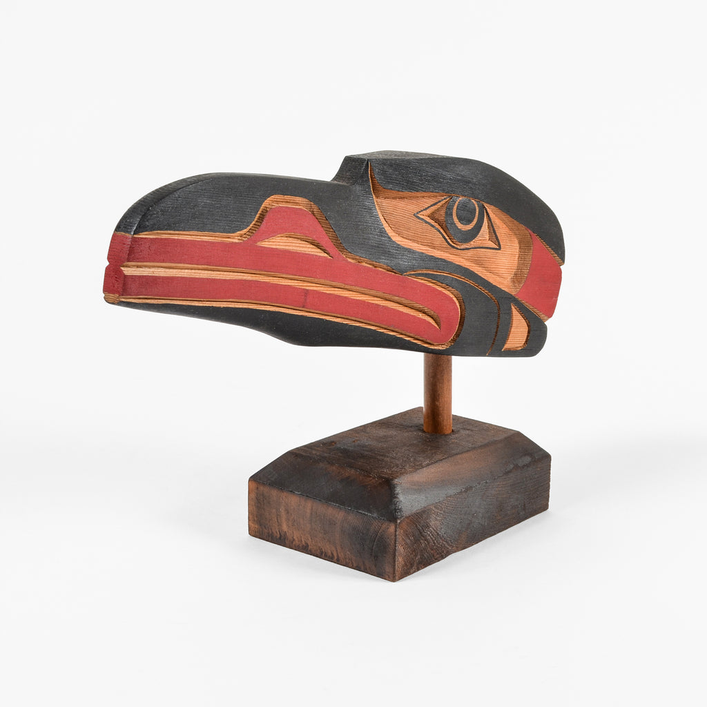Raven - Red Cedar Maskette