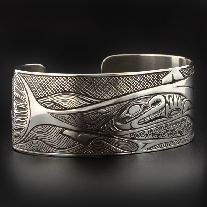 Salmon People - Silver Bracelet