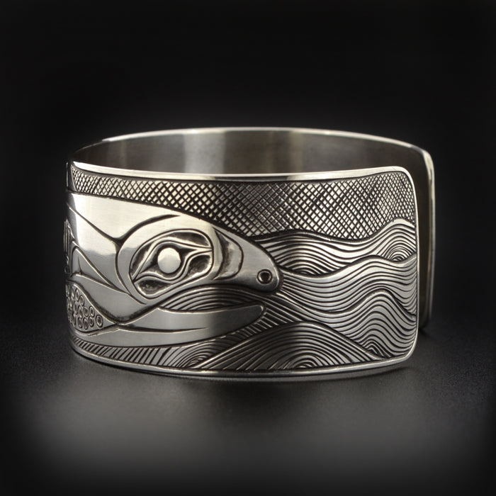 Salmon People - Silver Bracelet