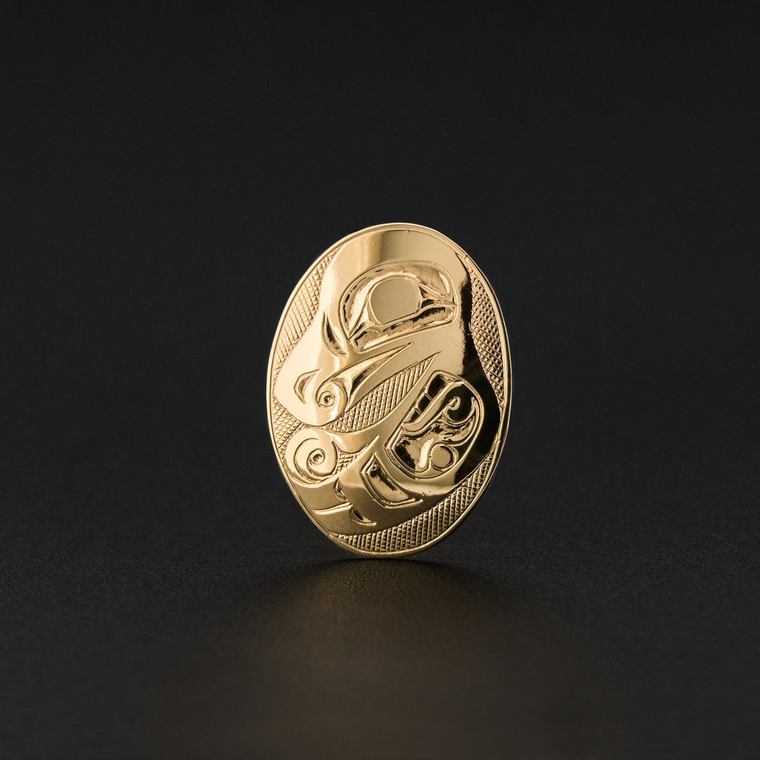 Butterfly - 18k Yellow Gold Pendant