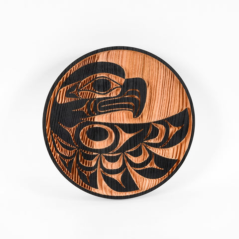 Eagle in Flight - 12" Red Cedar Panel