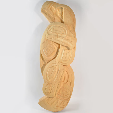 Convocation - Yellow Cedar Sculpture