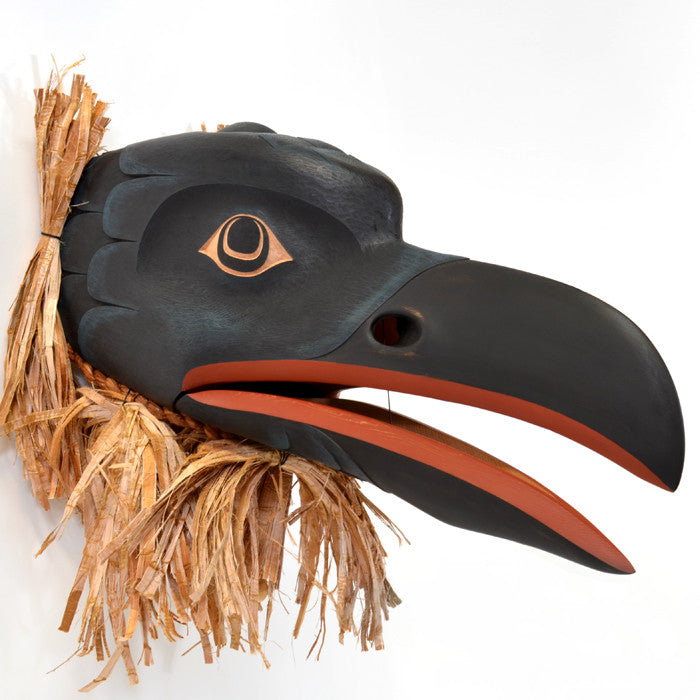 Gaax' (Raven) - Articulated Red Cedar Mask