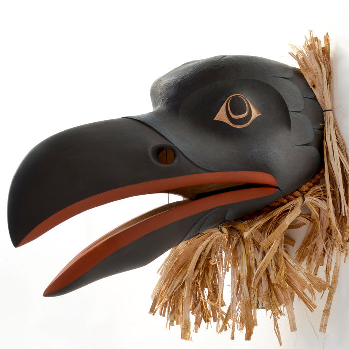Gaax' (Raven) - Articulated Red Cedar Mask