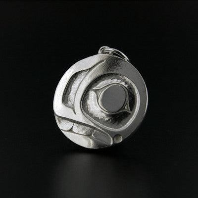 Salmon-Trouthead - Silver Pendant