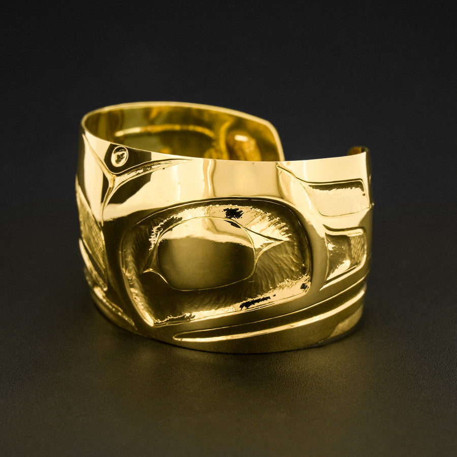 Raven Transformation - 20k Gold Bracelet