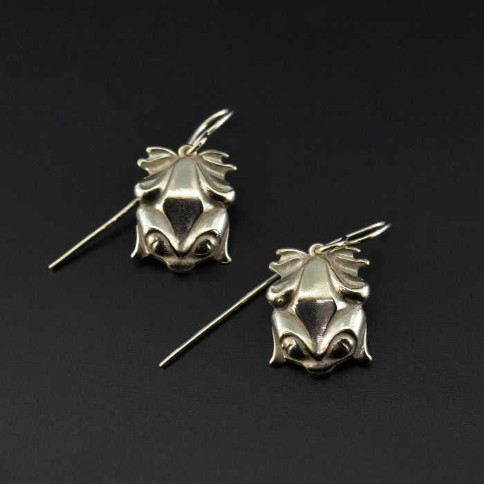 Frogs - 14k Gold Earrings