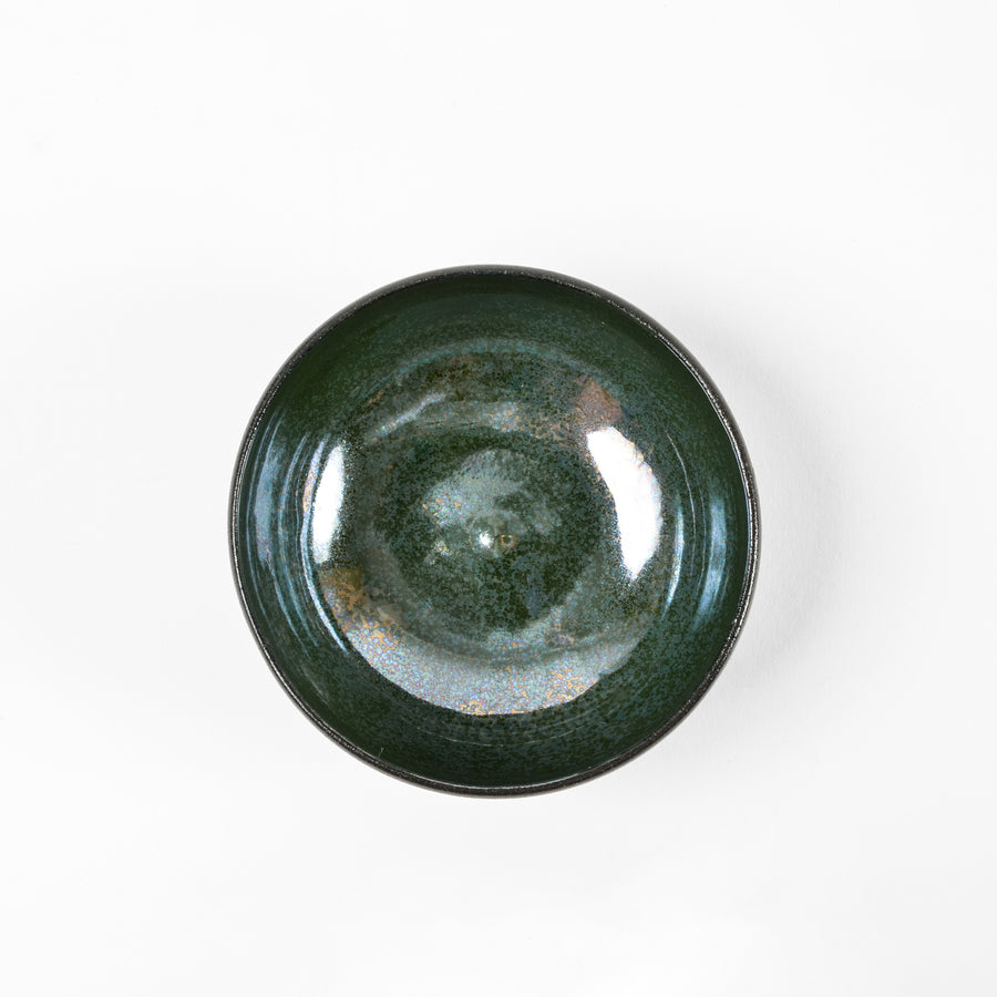 Weaving - Hand Carved Ceramic Bowl