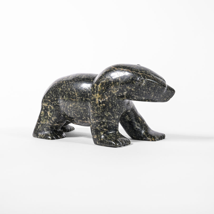 Polar Bear - Stone Sculpture