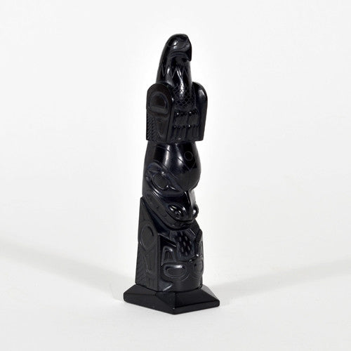 Eagle and Whale - Argillite Pole