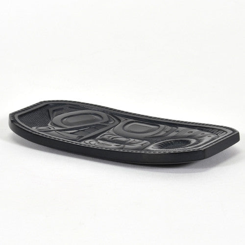 Wolf - Argillite Plate