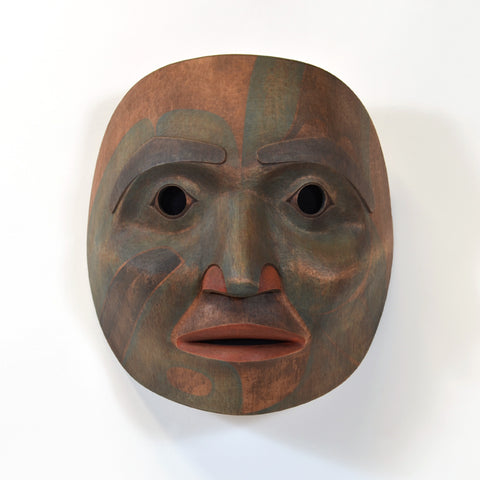 Laxsgiik Dancer - Red Cedar Mask