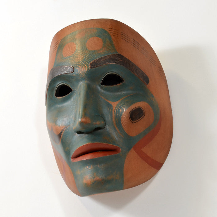 Halibut Fisherman - Red Cedar Mask