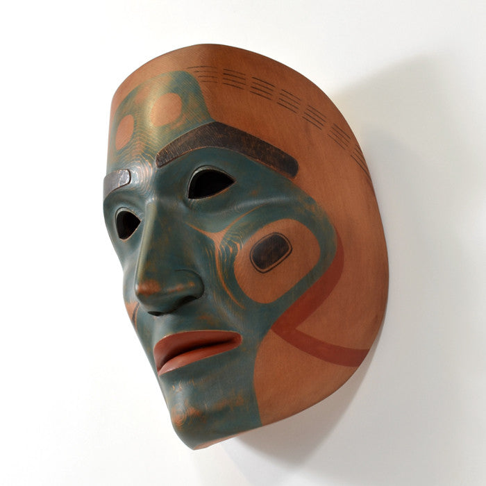 Halibut Fisherman - Red Cedar Mask