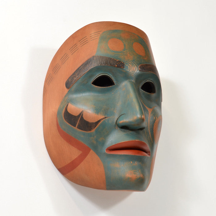 Halibut Fisherman - Red Cedar Mask